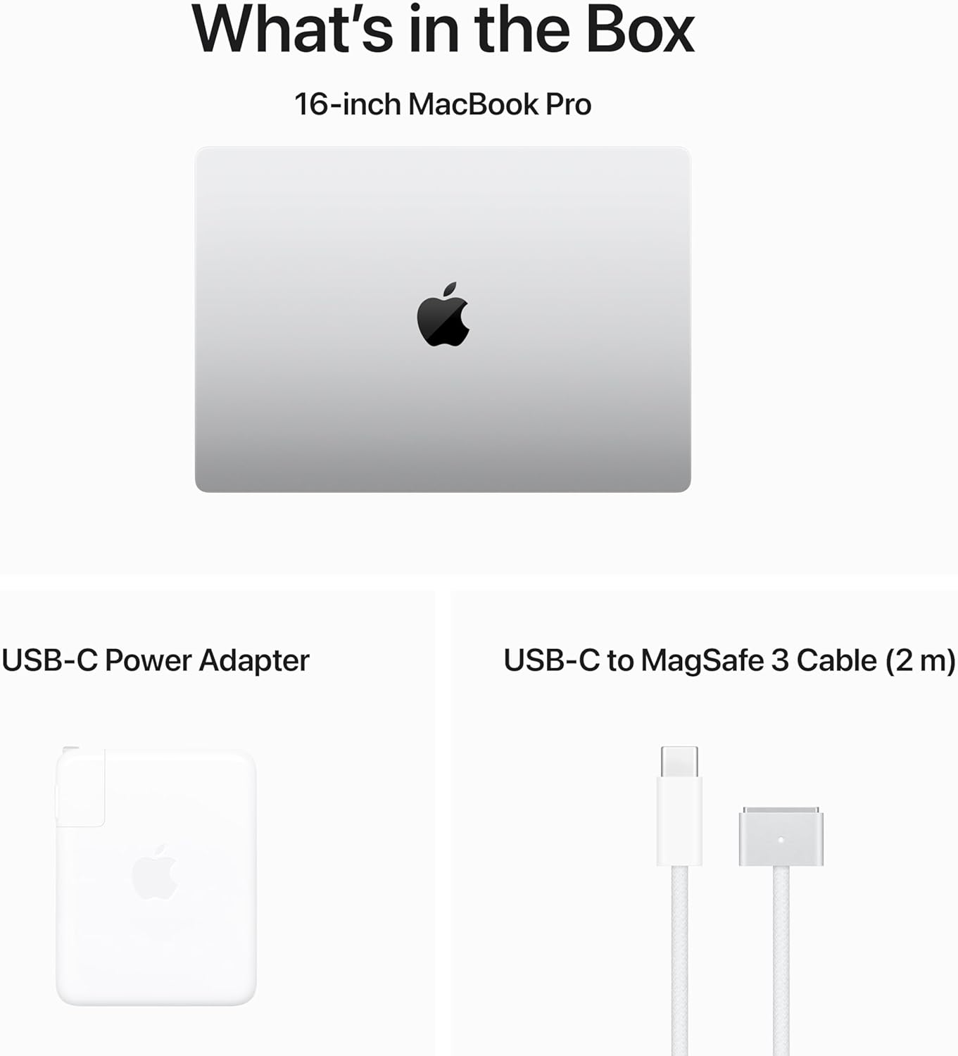 MRW63 Apple MacBook Pro M3, 36GB Unified RAM, 512GB SSD, 16" Silver - Image 3